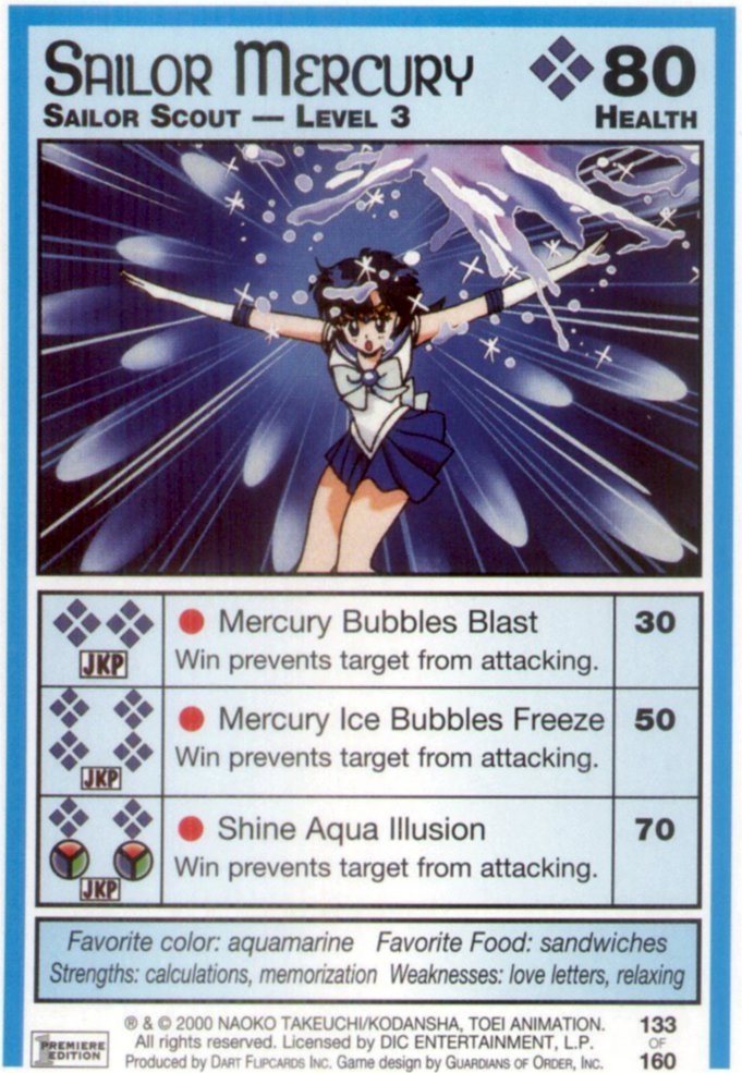 Sailor Mercury, Level 3